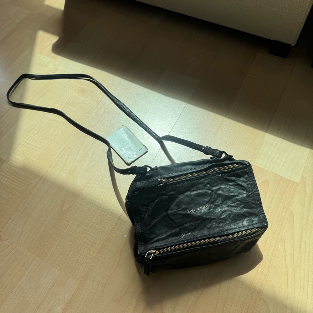 Givenchy Black Mini Pandora Crossbody Bag